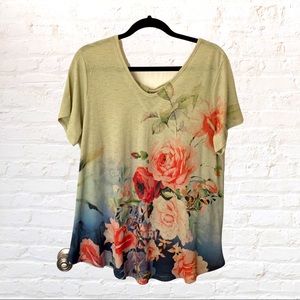 Stunning floral blouse